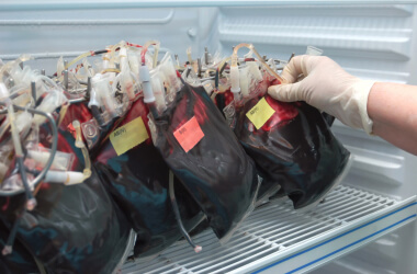 Blood bag management