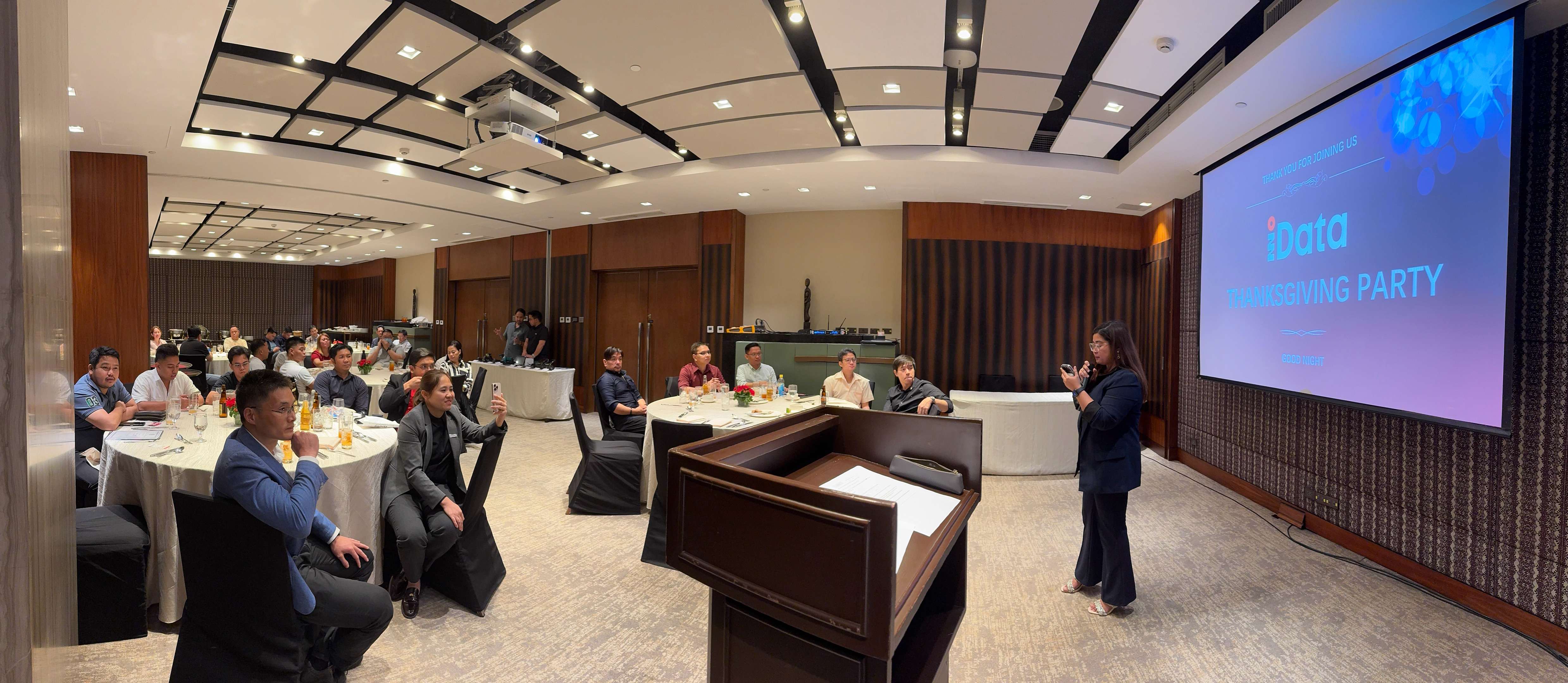 iData Held Annual Thanksgiving Party in the Philippines